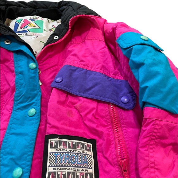 Tyrolia vintage kids snow jacket - Picture 3 of 7